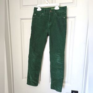 Crewcuts Green Corduroy Pants Size 7
